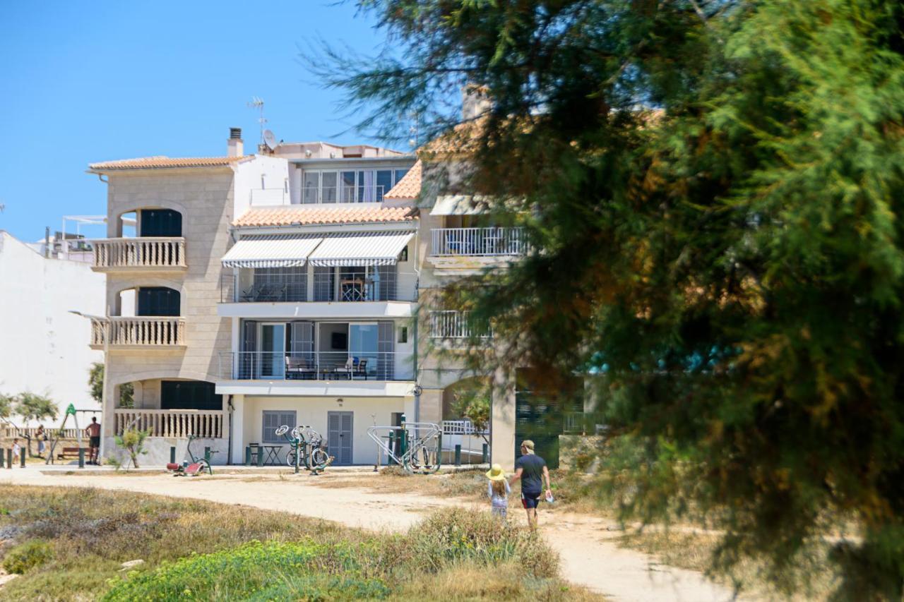 Ferienwohnung Blau Apartamento En Cala Galiota Con Vistas Al Mar Colònia de Sant Jordi Exterior foto