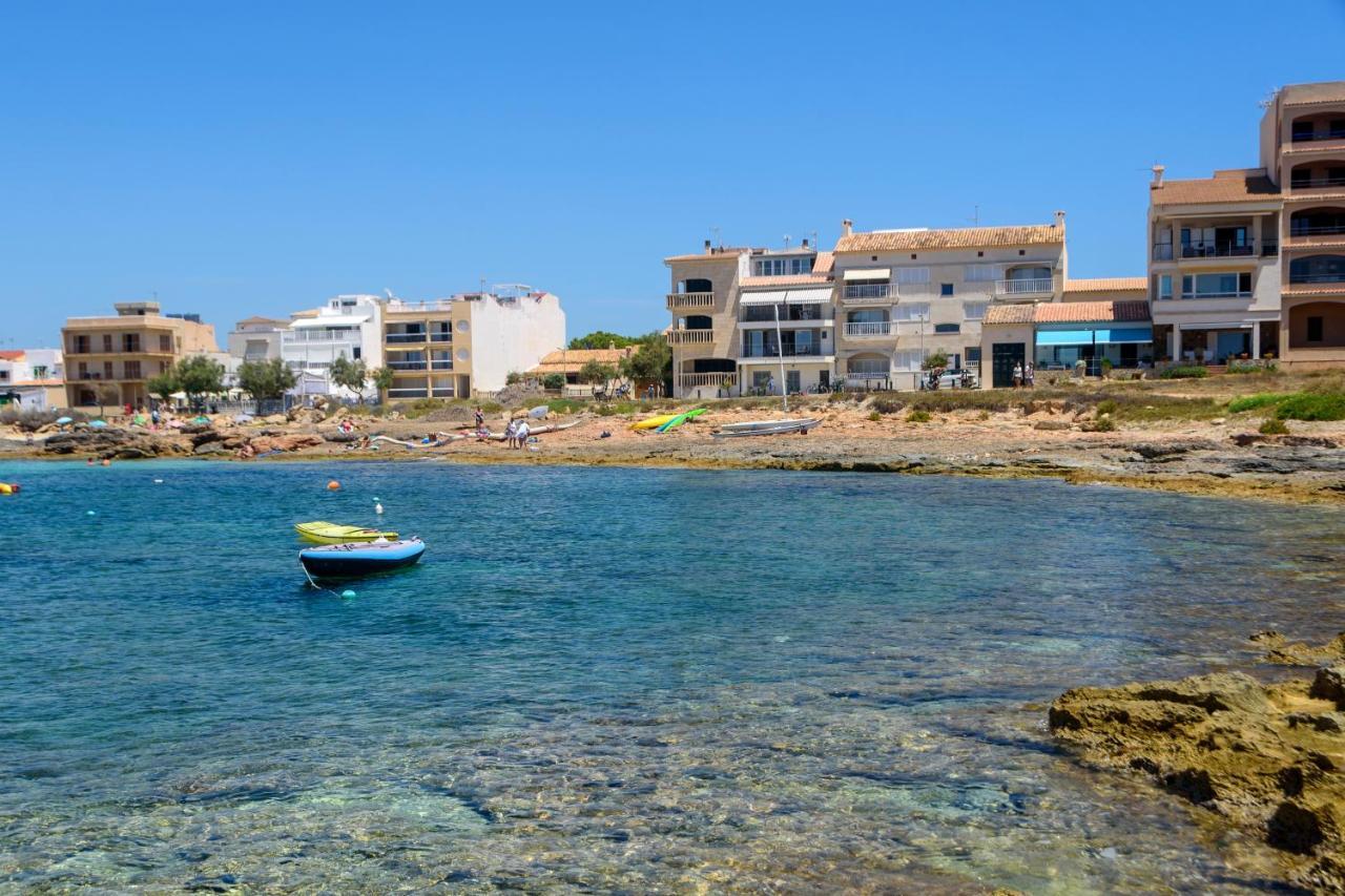 Ferienwohnung Blau Apartamento En Cala Galiota Con Vistas Al Mar Colònia de Sant Jordi Exterior foto