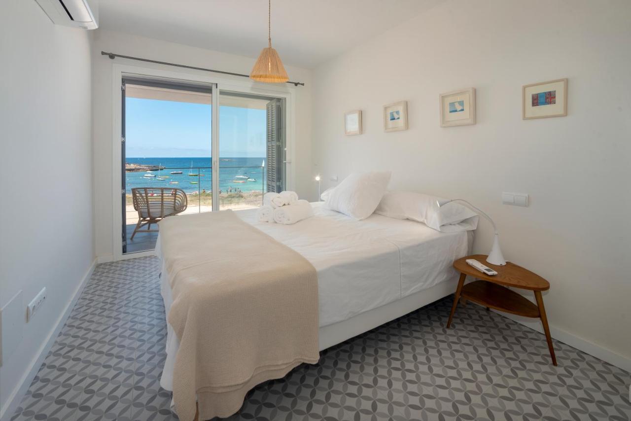 Ferienwohnung Blau Apartamento En Cala Galiota Con Vistas Al Mar Colònia de Sant Jordi Exterior foto